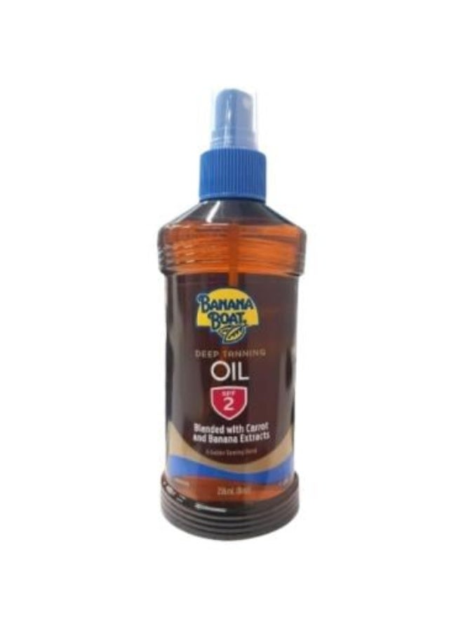Tanning Oil Spray SPF 2 Protection 236ml